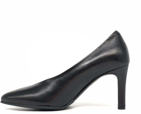DONNA SOFT Décolleté 7551 nappa nera