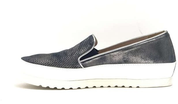 DONNA SOFT sneaker slip-on MOT029 blu