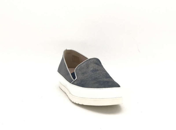 DONNA SOFT sneaker slip-on MOT029 blu