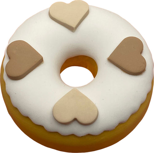 Donuts decorativo finto da esposizione decoro cuoricini beige Casa e cucina/Teglie da forno e accessori per pasticceria/Accessori e utensili per pasticceria/Utensili decorativi/Torte e dolci finti Led Mall Home - Napoli, Commerciovirtuoso.it