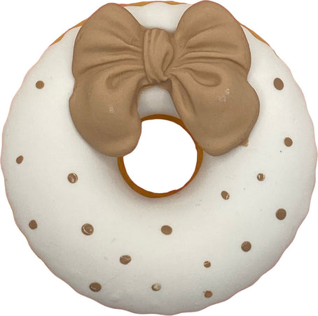Donuts decorativo finto da esposizione decoro fiocco beige e pois Casa e cucina/Teglie da forno e accessori per pasticceria/Accessori e utensili per pasticceria/Utensili decorativi/Torte e dolci finti Led Mall Home - Napoli, Commerciovirtuoso.it