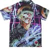 DOOMSDAY-Camicia-Manica-Corta-Uomo-Death-Glove-Shirt-All-Over-Print-da-uomo