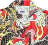 DOOMSDAY-Camicia-Manica-Corta-Uomo-Dungeon-Shirt-Red-All-Over-Print-da-uomo