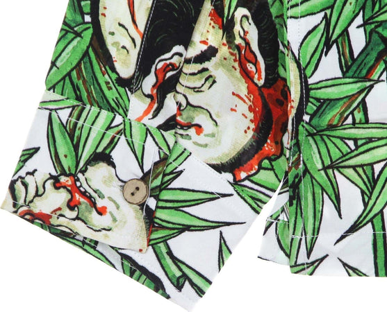 DOOMSDAY-Camicia-Manica-Lunga-Uomo-Bamboo-L/s-Rayon-Shirt-White/multi-da-uomo