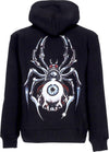 DOOMSDAY-Felpa-Cappuccio-Uomo-Biospider-Hoodie-Black-da-uomo
