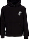 DOOMSDAY-Felpa-Cappuccio-Uomo-No-More-Space-Embroidered-Hoodie-Black-da-uomo