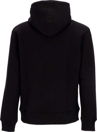 DOOMSDAY-Felpa-Cappuccio-Uomo-No-More-Space-Embroidered-Hoodie-Black-da-uomo