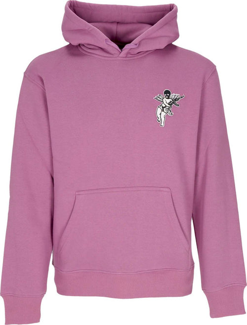 DOOMSDAY-Felpa-Cappuccio-Uomo-No-More-Space-Embroidered-Hoodie-Iris-da-uomo