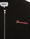 DOOMSDAY-Felpa-Leggera-Cappuccio-Zip-Uomo-El-Maligno-Zip-Hoodie-Black-da-uomo