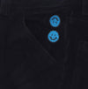 DOOMSDAY-Pantalone-Lungo-Uomo-Dos-Corduroy-Pant-Black-da-uomo