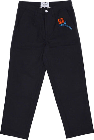 DOOMSDAY-Pantalone-Lungo-Uomo-Ewtua-Chino-Pant-Black-da-uomo