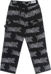 DOOMSDAY-Pantalone-Lungo-Uomo-Graffpunk-Canvas-Pant-Black-da-uomo