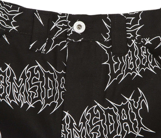 DOOMSDAY-Pantalone-Lungo-Uomo-Graffpunk-Canvas-Pant-Black-da-uomo