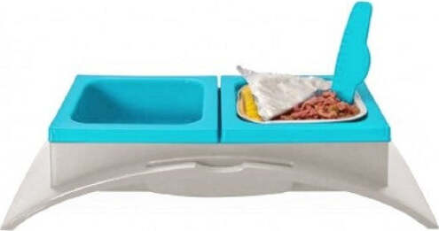 Doppia Ciotola Per Cani E Gatti Rialto Con Spatola Sminuzza Cibo Inclusa Prodotti per animali domestici/Cani/Ciotole e distributori/Ciotole Trade Shop italia - Napoli, Commerciovirtuoso.it