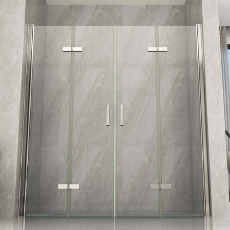 Doppia Porta Doccia a Libro Trasparente 8mm H195 Flex Fai da te/Attrezzature per cucine e bagni/Attrezzature per bagni/Docce e componenti doccia/Box doccia StileBagno - Roma, Commerciovirtuoso.it