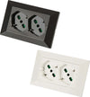 DOPPIA-PRESA-INCASSO-PER-SCATOLA-SERIE-'OPERA-PLUS'-colore-grigio/antracite-Fanton