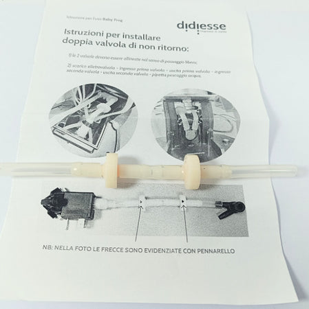 Doppia valvola di non ritorno macchina caffe' Didiesse Baby Frog BF078 originale Casa e cucina/Elettrodomestici per la cucina/Macchine da caffè/Parti di ricambio per macchine da caffè/Componenti interne ed esterne per macchine da caffè Rossi Ricambi - Venetico Marina, Commerciovirtuoso.it