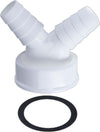 DOPPIO-ATTACCO-PER-TUBO-FLESSIBILE---RACCORDO-DI-SCARICO-LAVATRICE/LAVASTOVIGLIE---IN-PLASTICA-COLORE-BIANCO