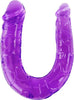 Doppio-Dildo-per-giochi-di-Coppia-Double-Dong-Viola-Lunghezza-29,8-cm-Materiale-TPR