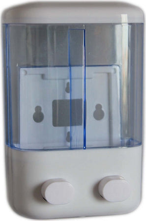 Doppio Dispenser Erogatore Per Sapone Liquido 760ml Muro Dosatore A Parete Bagno Casa e cucina/Bagno/Accessori per il bagno/Dosatori e porta accessori/Dosatori per sapone liquido Trade Shop italia - Napoli, Commerciovirtuoso.it