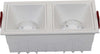 Doppio-Faretto-Da-Incasso-Moderno-Alfa-Led-Alluminio-Bianco-15W-Dimm.