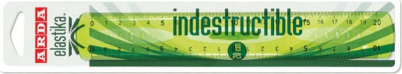 Doppiodecimetro - con pomello - serie Elastika - Arda [multipack] 10 pezzi Cancelleria e prodotti per ufficio/Scuola e materiale didattico/Materiale scolastico/Righelli e squadre Eurocartuccia - Pavullo, Commerciovirtuoso.it
