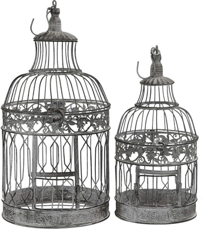 DORIAN---set-di-2-gabbie-rotonde-bianco-ossidato-Bianco-ossidato-Milani-Home