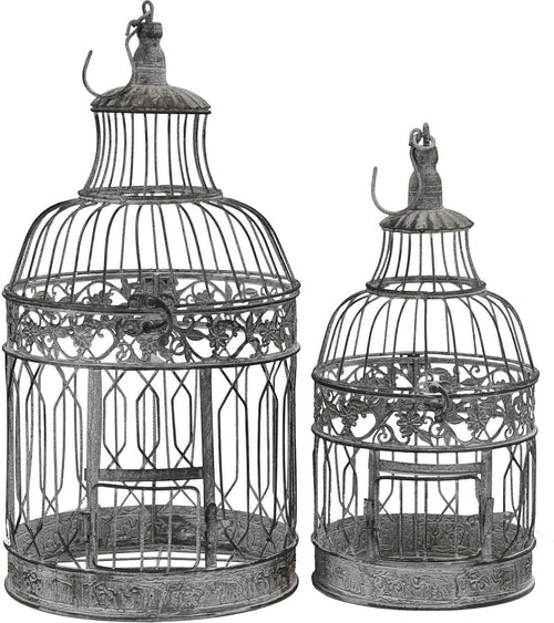 DORIAN---set-di-2-gabbie-rotonde-bianco-ossidato-Bianco-ossidato-Milani-Home