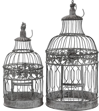 DORIAN---set-di-2-gabbie-rotonde-bianco-ossidato-Bianco-ossidato-Milani-Home