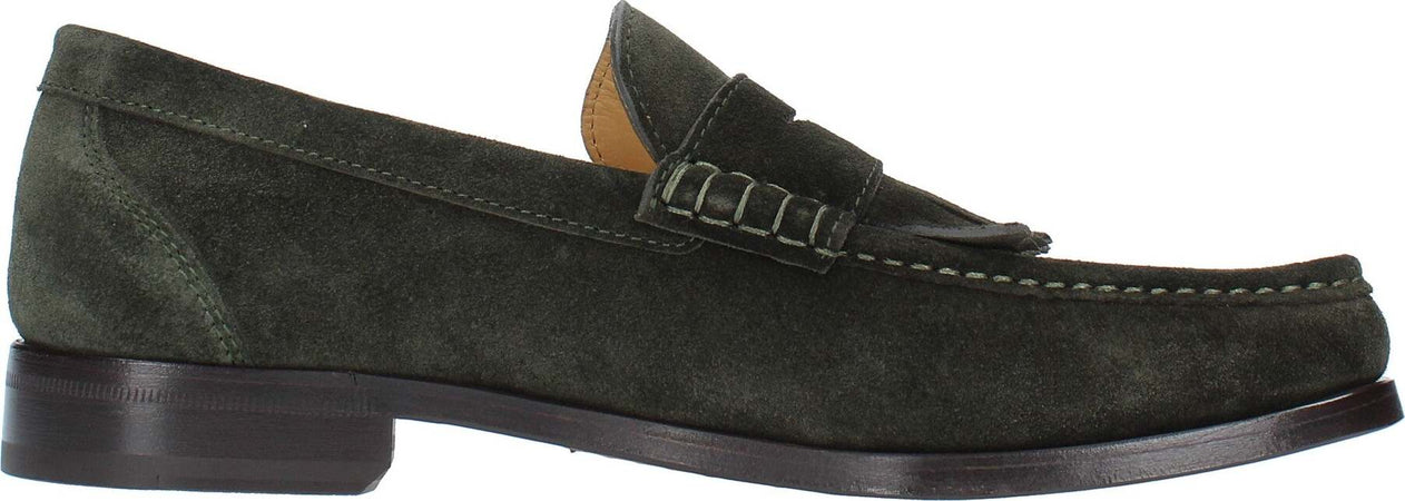 DORYA-Scarpe-basse-Verde-da-uomo