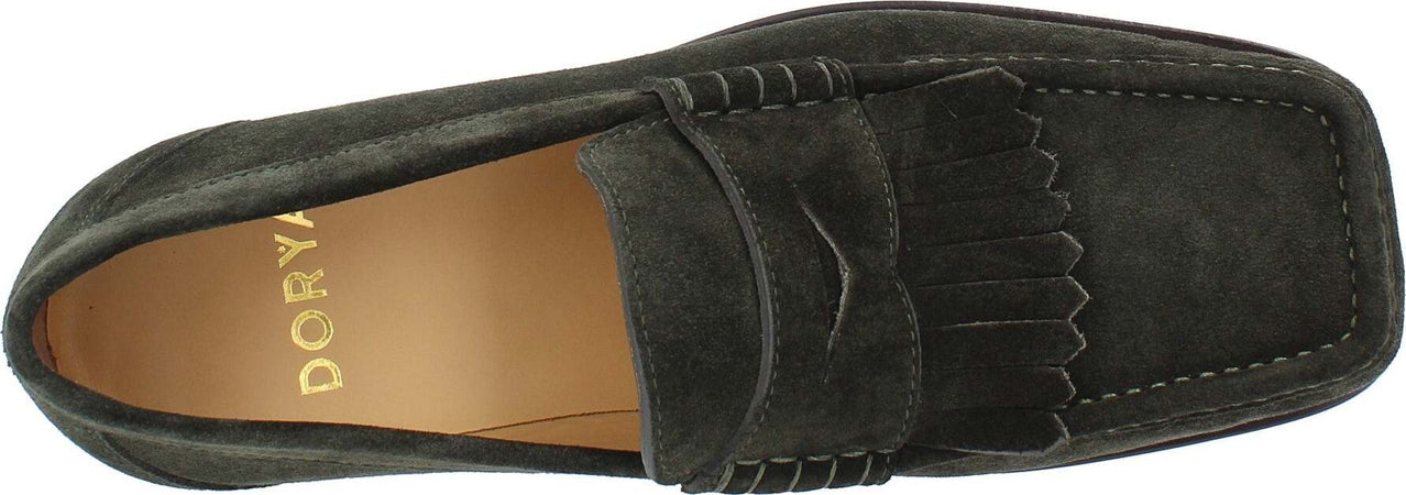 DORYA-Scarpe-basse-Verde-da-uomo