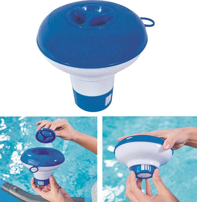 Dosatore Dispenser Galleggiante 12,7cm Per Compresse Cloro Piscina Vasche 58210 Giardino e giardinaggio/Piscine vasche idromassaggio e accessori/Prodotti chimici e tester Ph/Cloro Trade Shop italia - Napoli, Commerciovirtuoso.it