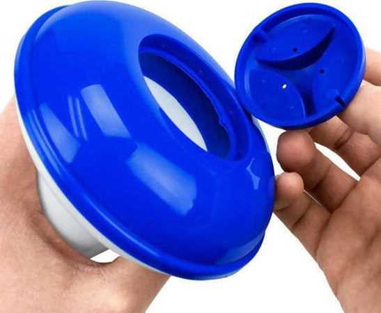 Deuba Dosatore Galleggiante Per Piscina – 20-200g Per Pastiglie Cloro O Bromo – Con Termometro