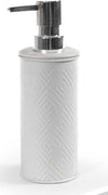 Dosatore Porta Sapone Liquido Dispenser Metallo Rombo Colori Ass. 6x19cm 783340 Casa e cucina/Bagno/Accessori per il bagno/Dosatori e porta accessori/Portasapone Trade Shop italia - Napoli, Commerciovirtuoso.it