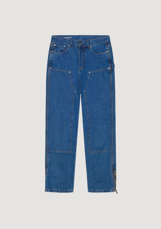 GARMENT WORKSHOP DOUBLE KNEE WORK PANTS da uomo