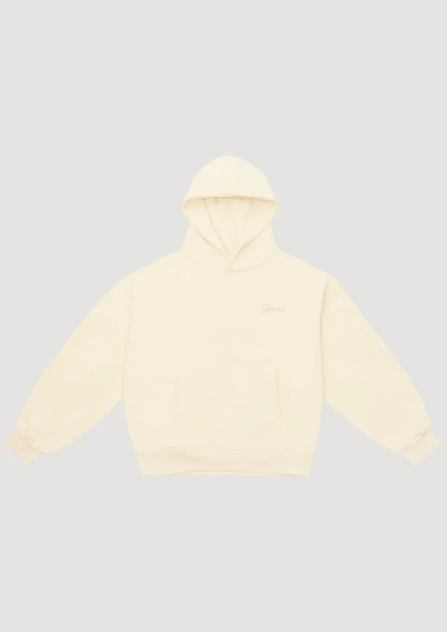 GARMENT WORKSHOP Double Layer Embro Hoodie da uomo