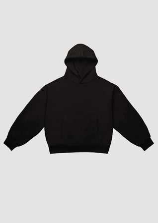 GARMENT WORKSHOP Double Layer Embro Hoodie da uomo