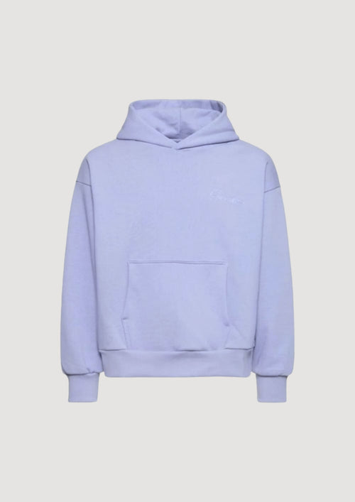 GARMENT WORKSHOP Double Layer Hoodie With Double Embroidery da uomo