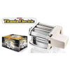 Macchina per pasta Titania Electric composta da ingranaggi in acciaio sinterizzato e temperato. Perni e boccole autolubrificanti.
