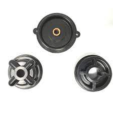 Coperchi ricambiabili per Rullo Grattugia Ricambio. In plastica alimentare. In kit da 3 pezzi.