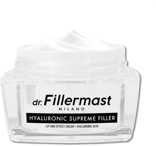 Dr. Fillermast Hyaluronic Supreme Filler 30 Ml Crema Viso Liftante + Acido Ialuronico Anti Rughe Effetto Lifting