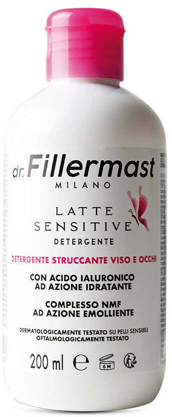 Dr. Fillermast Latte Detergente Struccante Viso E Occhi 200ml Latte Detergente Struccante Viso E Occhi Sensitive Dr. Fillermast 200ml