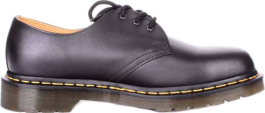 DR-MARTENS-Scarpe-basse-Black-nappa-da-uomo