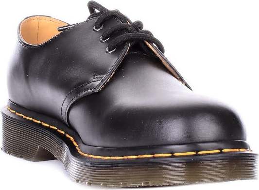 DR-MARTENS-Scarpe-basse-Black-nappa-da-uomo