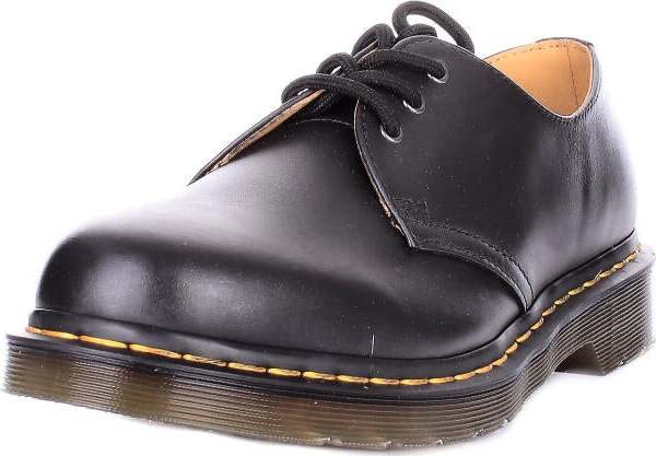 DR-MARTENS-Scarpe-basse-Black-nappa-da-uomo