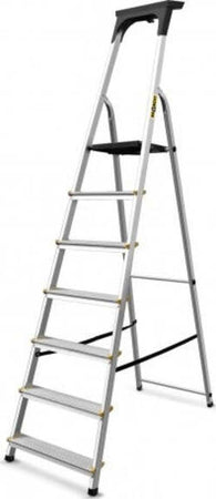 Drabest-Scalette-Serie-Pro-Scaletta-In-Alluminio-Scaletta-Domestica-A-3/4/5/6/7-Gradini-150kg