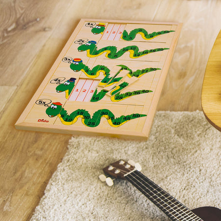 Draghi Tabelline Gioco per Bambini in Legno Metodo Montessori Dida