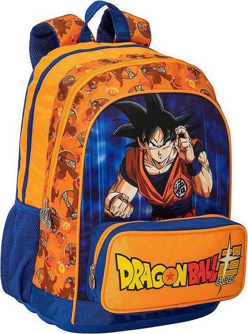 Dragon Ball Zaino Scuola Organizzato Spallacci Imbottiti E Regolabili Tasca Esterna + 2 Scomparti Franco Cosimo Panini