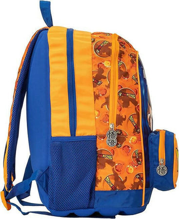 Dragon Ball Zaino Scuola Organizzato Spallacci Imbottiti E Regolabili Tasca Esterna + 2 Scomparti Franco Cosimo Panini
