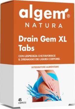 Drain-Gem-XL-Tabs-integratore-alimentare-45-compresse-Algem-Natura